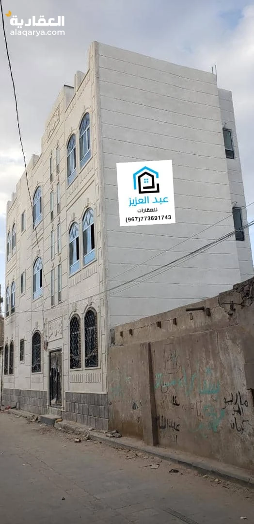 عمارة_سكنية_واستثمارية للبيع شمال_العاصمة_صنعاء في هبره