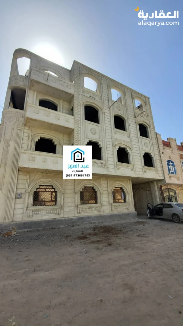 عماره للبيع من اطرز فخاااامه في صنعاء قريب الخط الرئيسي وقريب من جوله عمران خط ت