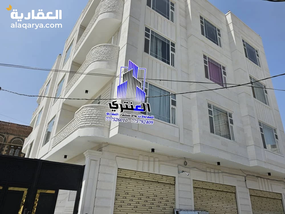 عمارة تجارية أربعة دور وبدروم سوبر لوكس
