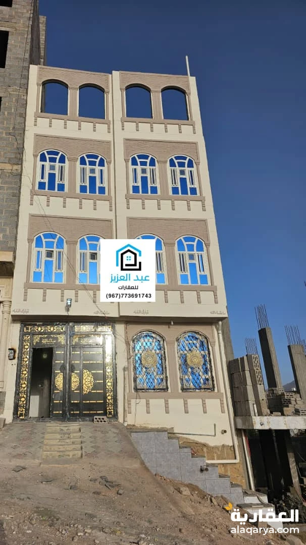 عمارة جديدة للبيع في صنعاء  _ سعوان _ المثلث _ خط البدروم