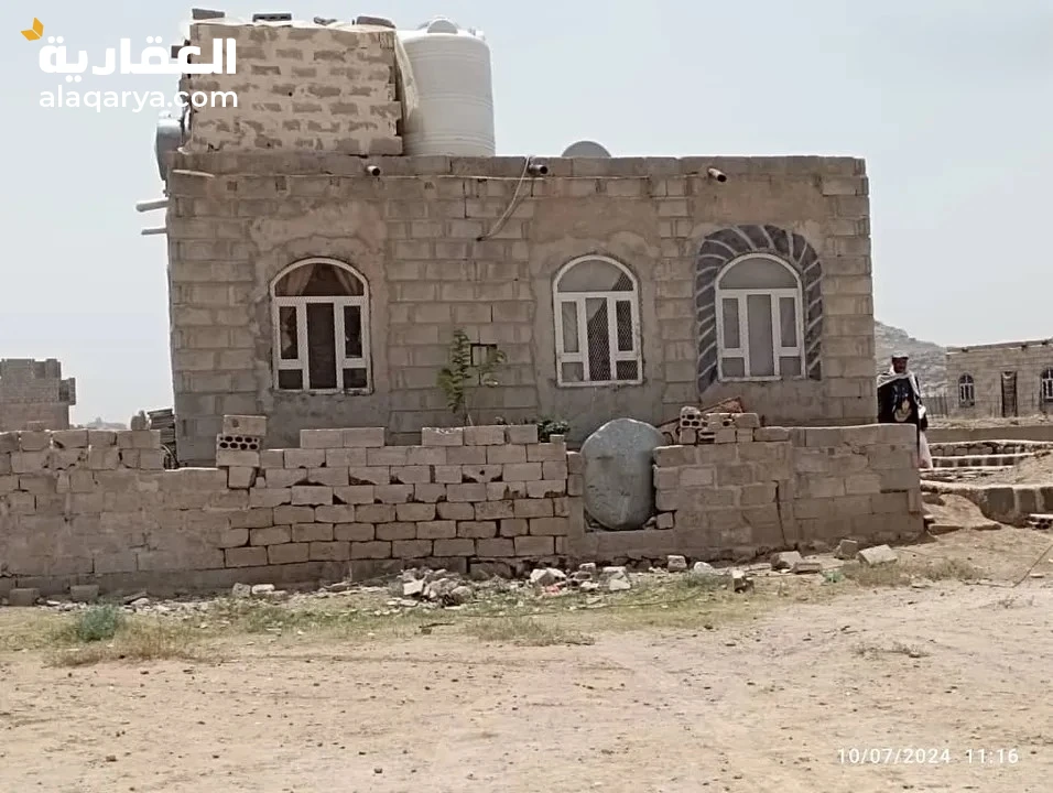 بيت للبيع ب7مليون شعبي في جدرقريه القابل