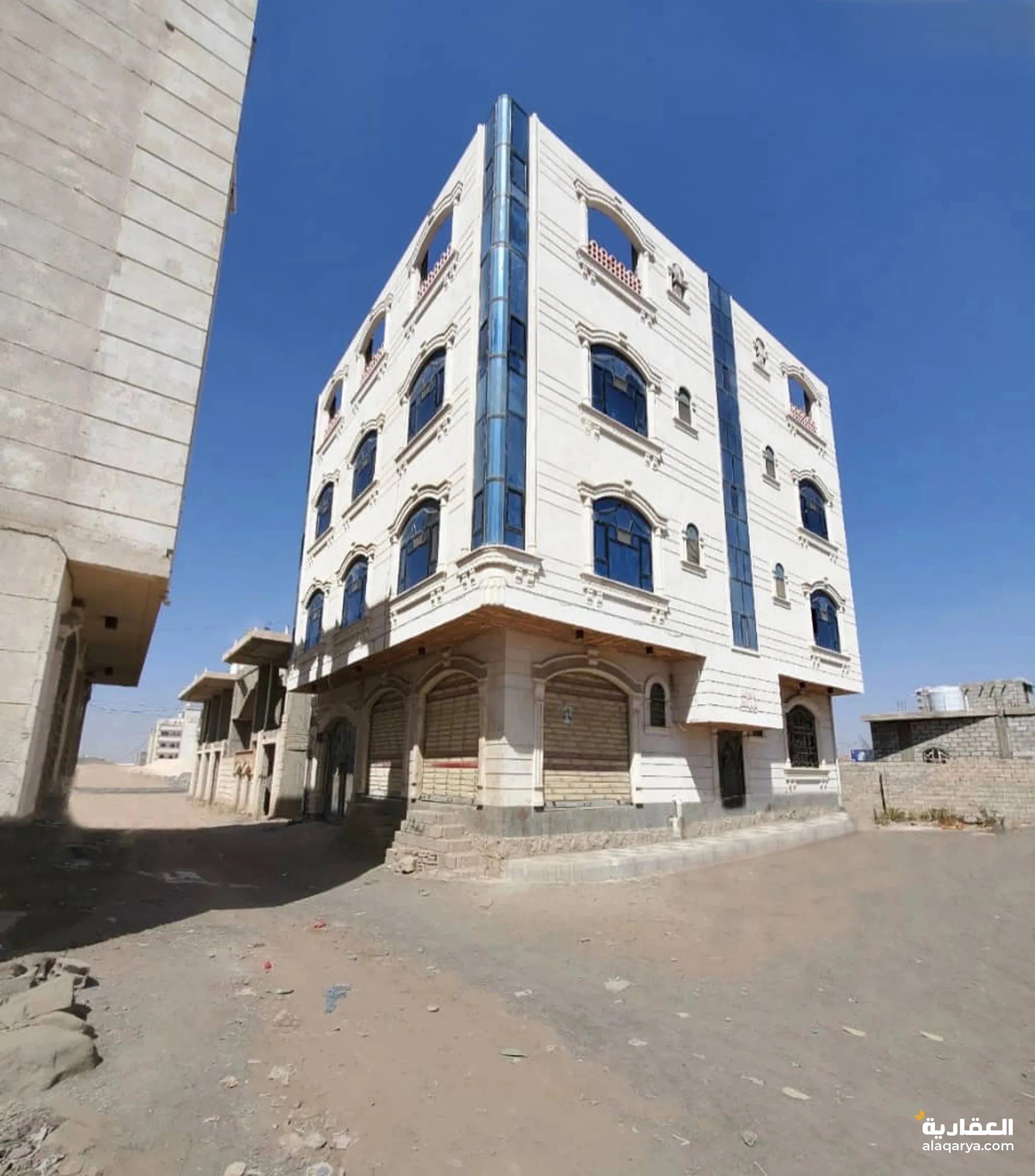 #عمارة ركنية للبيع حجر