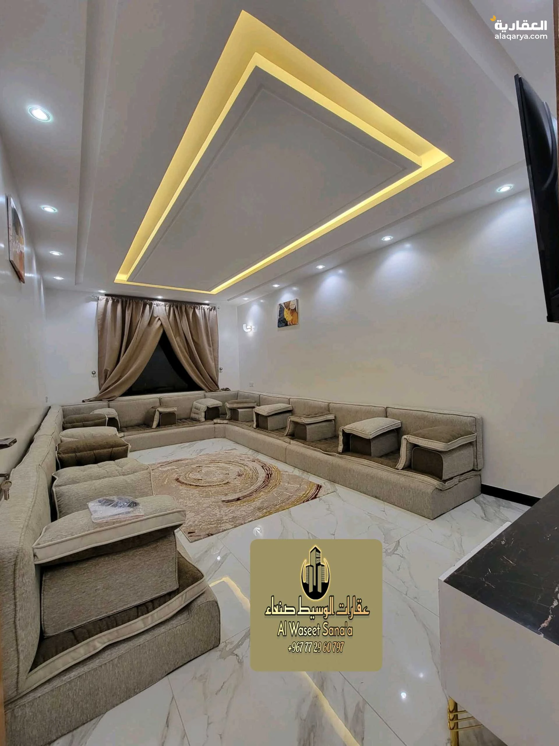 شقق مفروشة للايجار في صنعاء حده المدينة - للتواصل772960797📞
