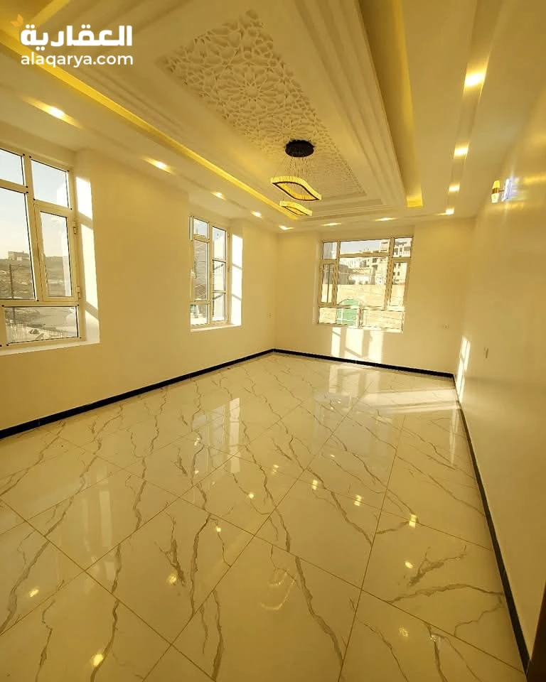 شقق #للايجار جديد واول سكن ارقاء احياء العاصمه صنعاء ٧٧٠٤٧٢٣٧٣