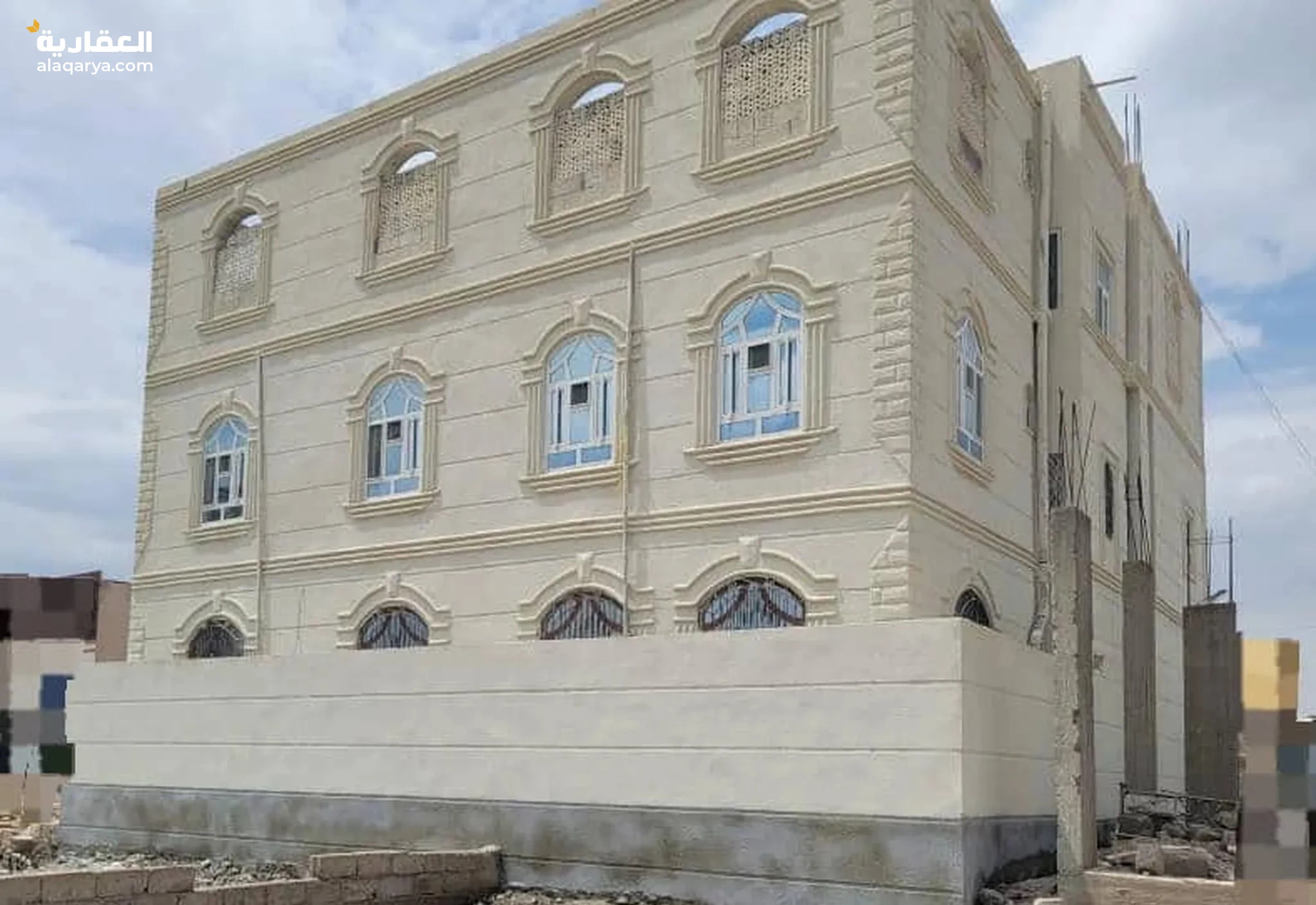 #للبيع عمارة مسلح هردي قواعد وعمدان في4 لبن حر