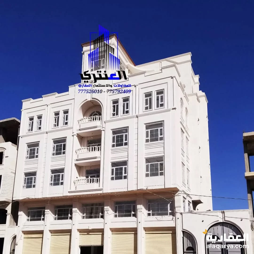 عمارة VIP خمسة دور وبدروم وفلة في الدور السادس وطيرمانة عمارة ملكية VIP رقم واحد