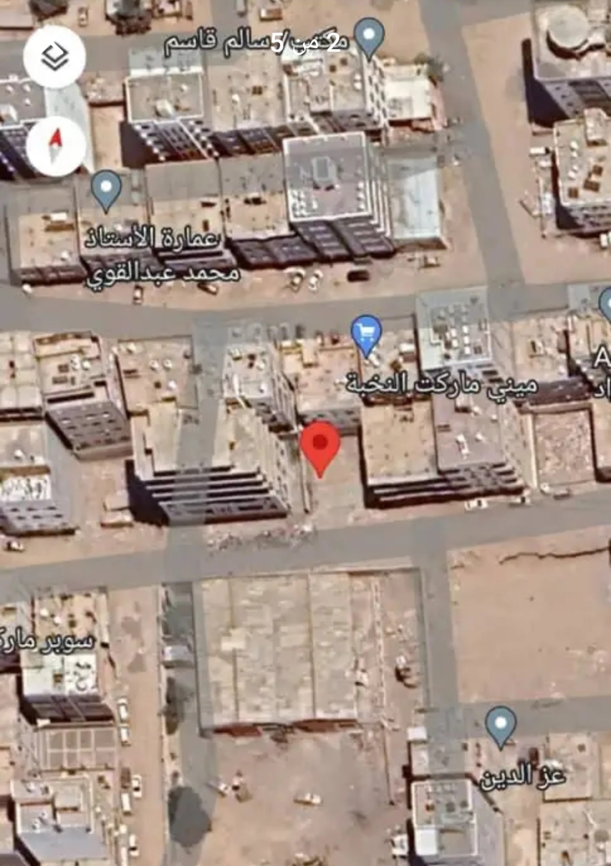 #للبيع أرض – بلوك 12 الكثيري المساحة: 15 × 15 الموقع: ركن ممر بحري – على شارع 15 متر الأ