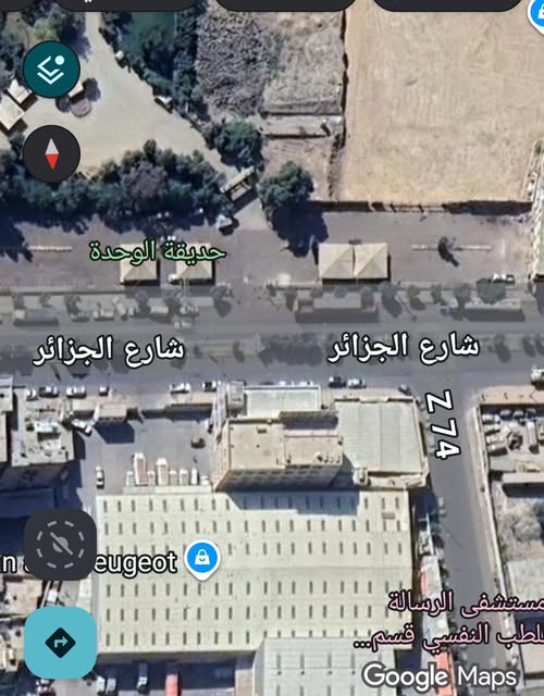 #ارض للبيع نافذالي شارع الجزائر الرائيسي بسعر مغري